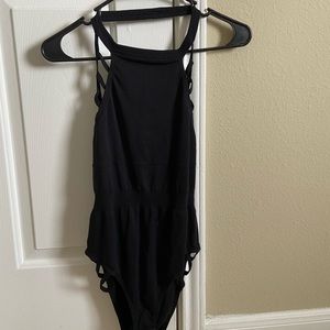 Open back bodysuit